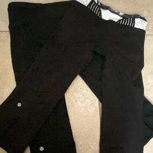 Sold!Two Lululemon leggings